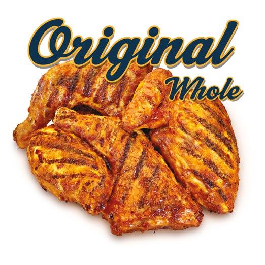 Rio’s flame-grilled piri piri chicken served with fries
